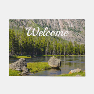 Stone at Madison River Welcome Doormat Fußmatte