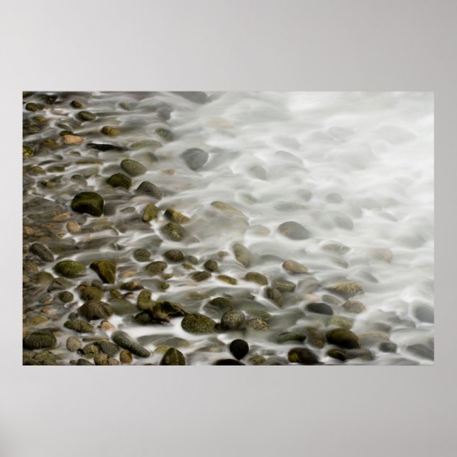 Stone Beach | Point Lobos Staat Reserve, CA Poster (Vorne)