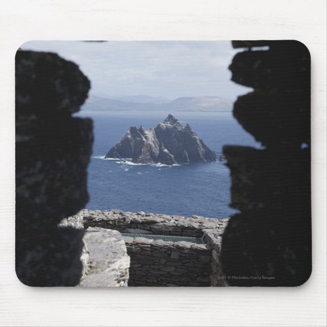 Stone Beehive Mönch Huts Clochanson Skellig Michae Mousepad (Vorne)