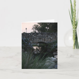 Stone Bridge Notecard Karte
