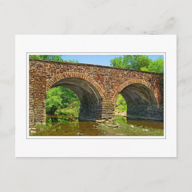 Stone Bridge Postkarte (Vorderseite)