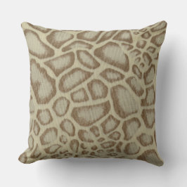 Stone Camouflage Throw Kissen