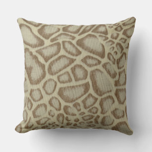 Stone Camouflage Throw Kissen
