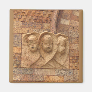 Stone Citizen drei Granit-Säuglinge Magnet