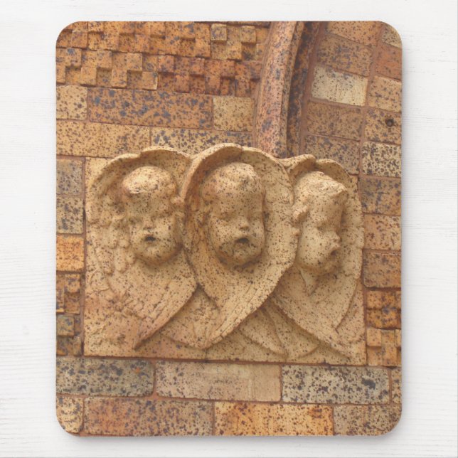 Stone Citizen drei Granit-Säuglinge Mousepad (Vorne)