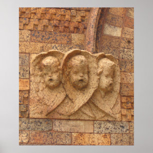 Stone Citizen drei Granit-Säuglinge Poster