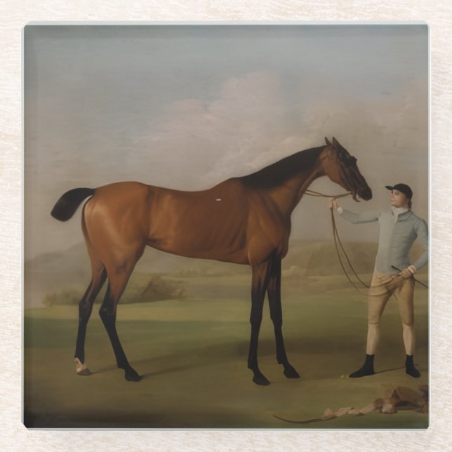 Stone Coaster Equestrian  Glasuntersetzer (Vorderseite)