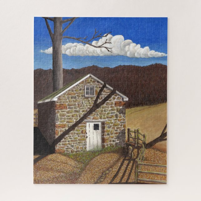 Stone Colonial Spring House (Vertikal)