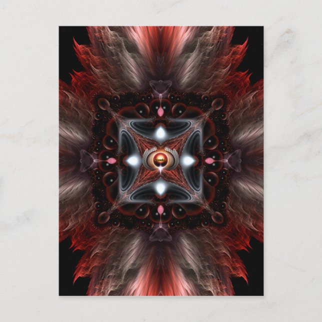 Stone Fire Flare Postkarte (Vorderseite)