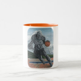 Stone Golem Basketball Player Fantasy Tasse