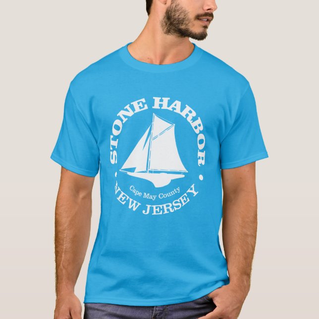 Stone Harbor (Sloop) T-Shirt (Vorderseite)