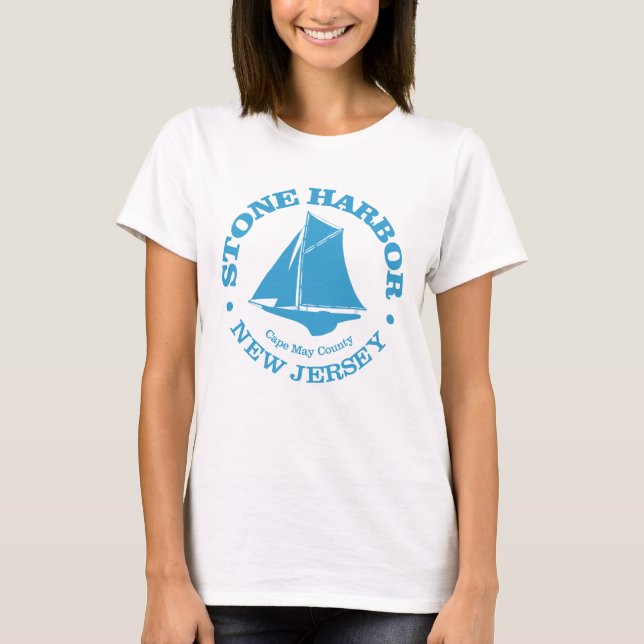 Stone Harbor (Sloop) T-Shirt (Vorderseite)