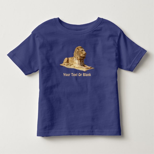 Stone Lion Kleinkind T-shirt (Vorderseite)