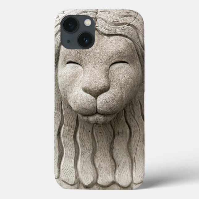 Stone Lion Niedlich Stockholm Schweden Case-Mate iPhone Hülle (Rückseite)