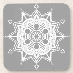 Stone Mandala Getränkeuntersetzer