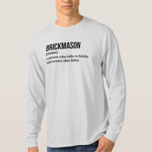 Stone Mason Definition Spaß T-Shirt