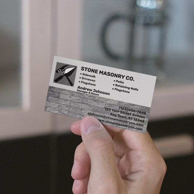 Stone Masonry Company Visitenkarte (Von Creator hochgeladen)