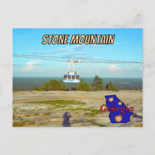 Stone Mountain GA Summit Skyride Carte postale
