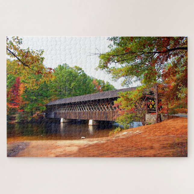 Stone Mountain Georgia Covered Bridge (Horizontal)