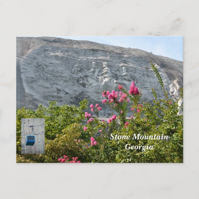 Stone Mountain Georgia Postcard Postkarte (Vorderseite)