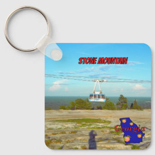 Stone Mountain Summit Skyride Georgia Souvenir Schlüsselanhänger