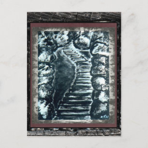 Stone Pathway Postkarte