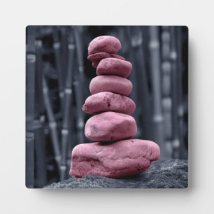 Stone Stack Fotoplatte