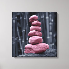 Stone Stack Leinwanddruck