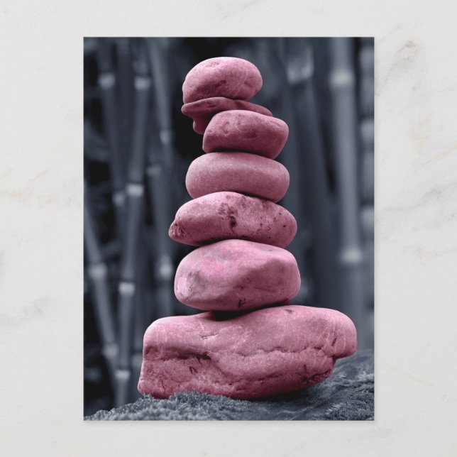 Stone Stack Postkarte (Vorderseite)