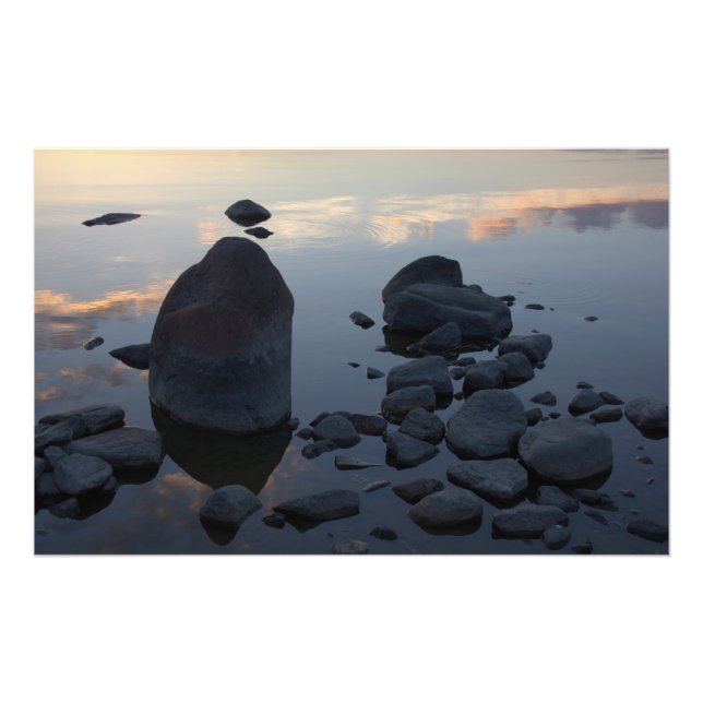 Stone Sunset CC0315 Foto Print (Vorne)
