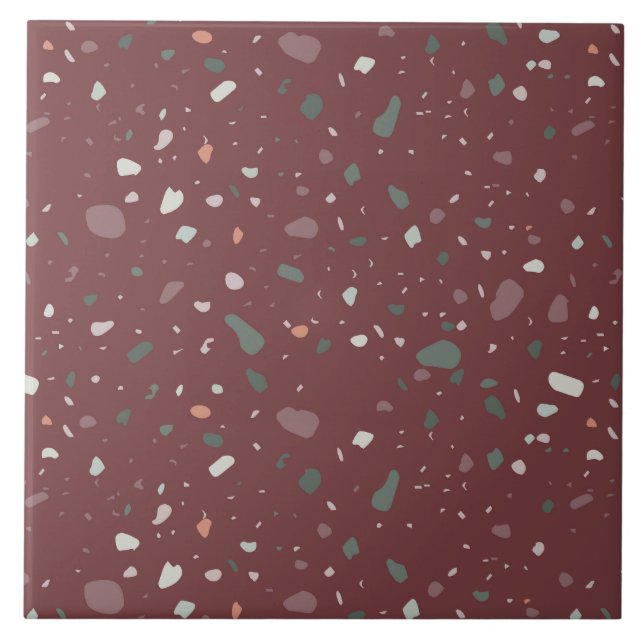 Stone Terrazzo Fliese (Vorderseite)