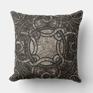 Stone Texture Celtic Knot Kissen