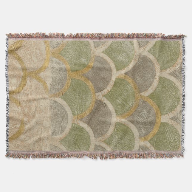 Stone Tile Design von Chariklia Zarris Decke (Vorderseite)