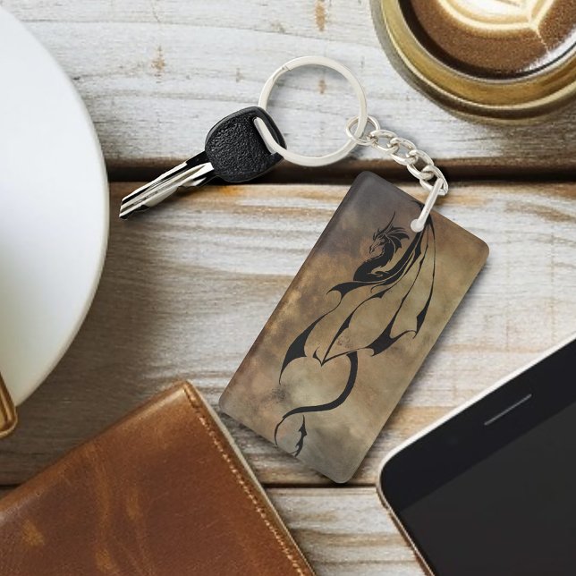 Stone Tile Dragon Schlüsselanhänger (Von Creator hochgeladen)