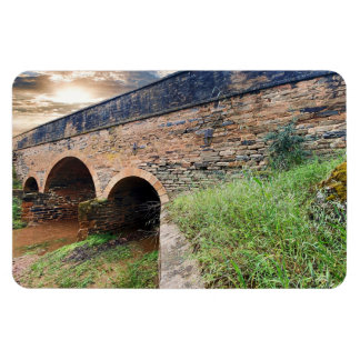 Stone Triple Arched Bridge Magnet