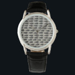 Stone - Tropfen Armbanduhr<br><div class="desc">Stein VI von Chariklia Zarris. Muster mit wiederholenden,  tropfenartigen Formen.</div>