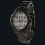 Stone - Tropfen Armbanduhr<br><div class="desc">Stein VI von Chariklia Zarris. Muster mit wiederholenden,  tropfenartigen Formen.</div>