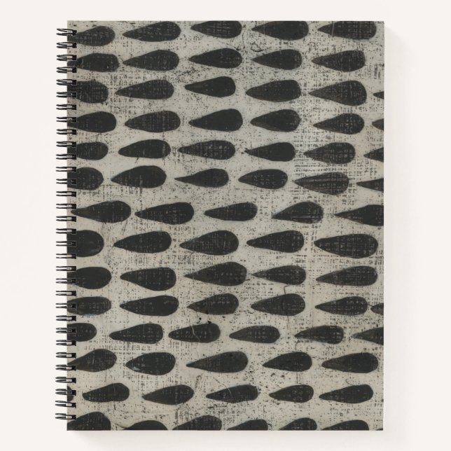 Stone - Tropfen Notizbuch (Vorderseite)