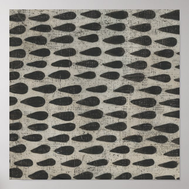 Stone - Tropfen Poster (Vorne)