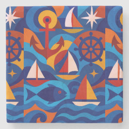 Stone-Untersetzer "Deep End" Steinuntersetzer