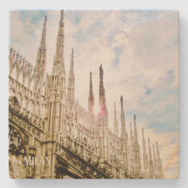 Stone Untersetzer Duomo in Mailand, Italien