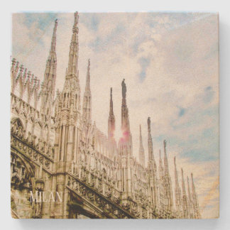 Stone Untersetzer Duomo in Mailand, Italien