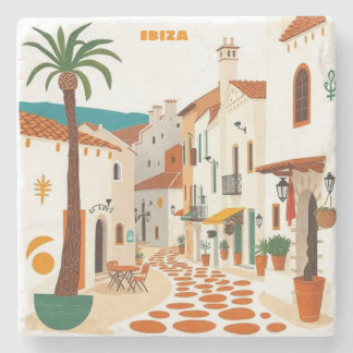 Stone Untersetzer Ibiza Eivissa Spanien Bar Wohnge