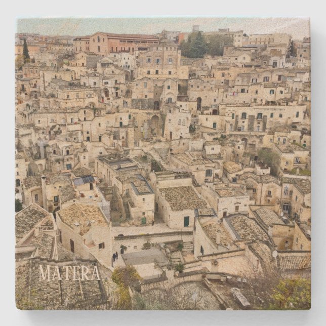 Stone Untersetzer Matera, Italien (Vorderseite)