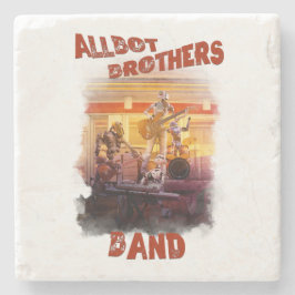 Stone Untersetzer mit Allbot Brothers Band von BSR