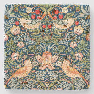 STONE UNTERSETZER: WILLIAM MORRIS STRAWBERRY THIEV STEINUNTERSETZER