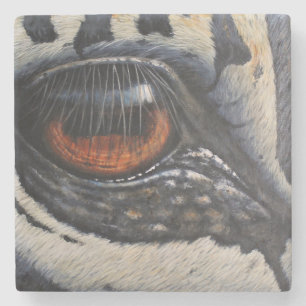 Stone Untersetzer Zebra Eye