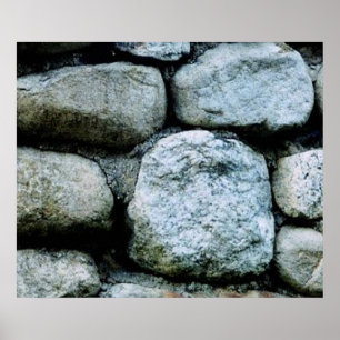 Stone Wall Poster