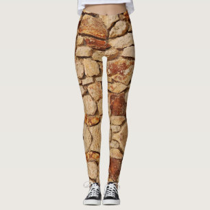 Stone Wall - Power Yoga Leggings