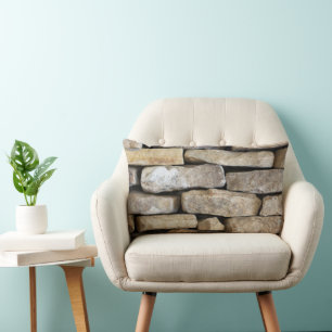 Stone Wall Stacks Lendenkissen